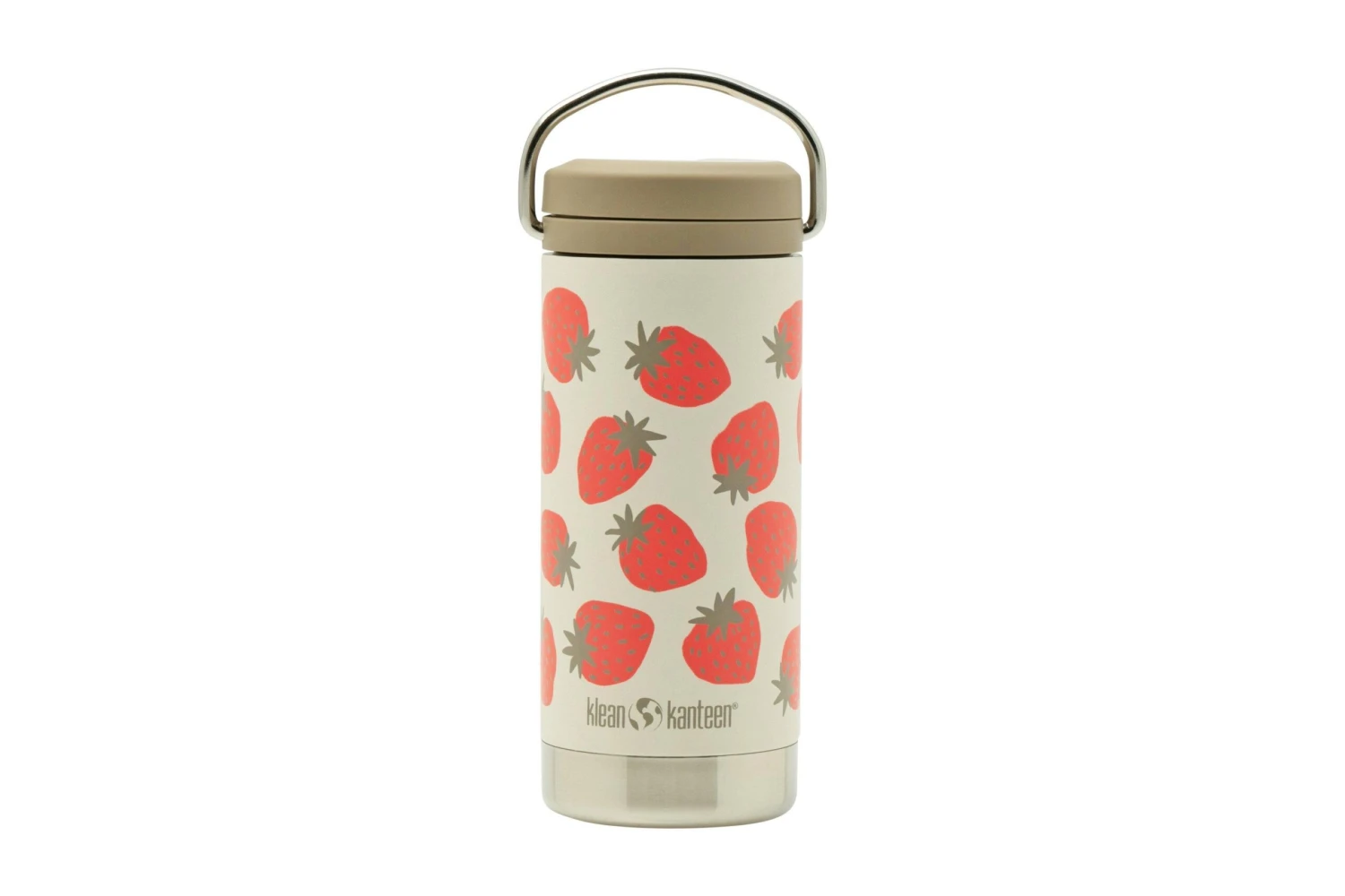Klean Kanteen TKWide 12oz Twist Cap - Strawberries 3 Klean Kanteen TKWide 12oz Twist Cap - Strawberries