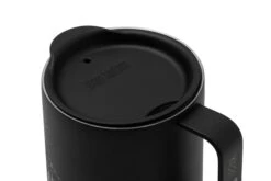 Klean Kanteen Insulated Camp Mug 1009750 Mountain Black, Tasse Avec Couvercle, 355 Ml -Nitecore Soldes Boutique KC1009750 03 kleankanteen