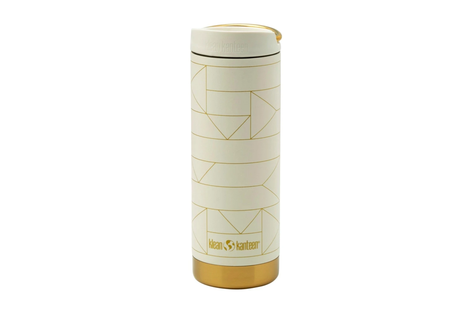 Klean Kanteen Insulated TKWide 470 Ml Limited Edition Geometric Gold Tofu 3 Klean Kanteen Insulated TKWide 470 Ml Limited Edition Geometric Gold Tofu