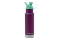 Klean Kanteen Insulated Kid Classic 1010144 Sport Cap, Sparkling Grape, 355 Ml
