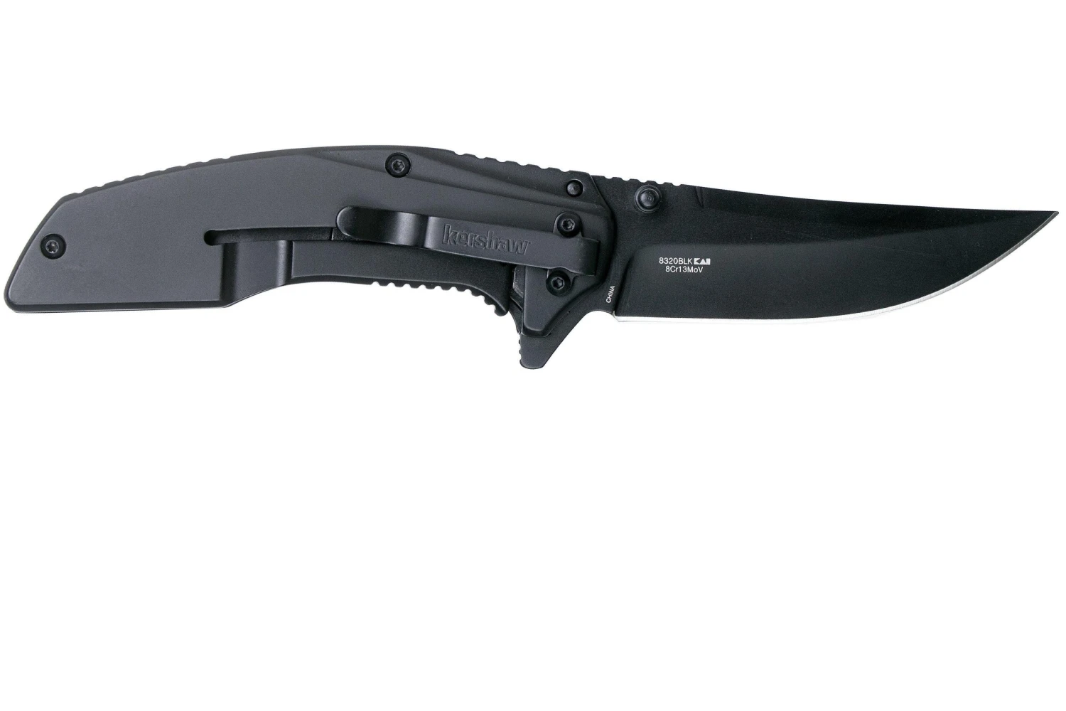 Kershaw Outright 8320BLK Black Couteau De Poche 4 Kershaw Outright 8320BLK Black Couteau De Poche – Image 2