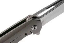 Kansept Shard K1006A2 Titanium, Gold Titanium Inlay Couteau De Poche, Kim Ning Design -Nitecore Soldes Boutique KSK1006A2 06 kansept knives