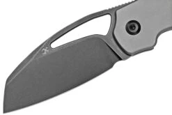 Kansept Goblin XL K1016A1 Blackwashed, Titanium Couteau De Poche, Marshall Noble Design -Nitecore Soldes Boutique KSK1016A1 03 kansept