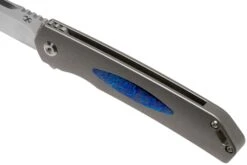 Kansept Hazakura K1019A2 Satin Tanto, Titanium Timascus Couteau De Poche, Max Tkachuk Design -Nitecore Soldes Boutique KSK1019A2 07 kansept