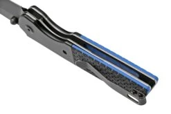 Kansept Warrior T1005T1 Black Tanto, Black & Blue G10, Couteau De Poche, Kim Ning Design -Nitecore Soldes Boutique KST1005T1 05 kansept