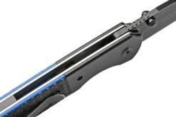 Kansept Warrior T1005T1 Black Tanto, Black & Blue G10, Couteau De Poche, Kim Ning Design -Nitecore Soldes Boutique KST1005T1 06 kansept