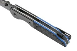 Kansept Warrior T1005T1 Black Tanto, Black & Blue G10, Couteau De Poche, Kim Ning Design -Nitecore Soldes Boutique KST1005T1 07 kansept