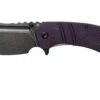 Kansept XL Korvid T1030A4 Blackwashed, Purple G10 Couteau De Poche, Justin Koch Design -Nitecore Soldes Boutique KST1030A4 01 kansept