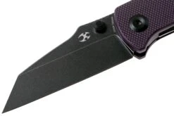 Kansept Little Main Street T2015A6 Black, Purple G10 Couteau De Poche, Dirk Pinkerton Design 12 Kansept Little Main Street T2015A6 Black, Purple G10 Couteau De Poche, Dirk Pinkerton Design -Nitecore Soldes Boutique KST2015A6 03 kansept knives