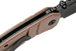 Kansept Korvid M T2030A5 Black, Brown Micarta G10, Couteau De Poche, Justin Koch Design 14 Kansept Korvid M T2030A5 Black, Brown Micarta G10, Couteau De Poche, Justin Koch Design -Nitecore Soldes Boutique KST2030A5 06 kansept