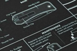 KNAFS Knife Mouse Pad, Tapis De Souris -Nitecore Soldes Boutique KTACC KNAFS SMMP 03 knafs