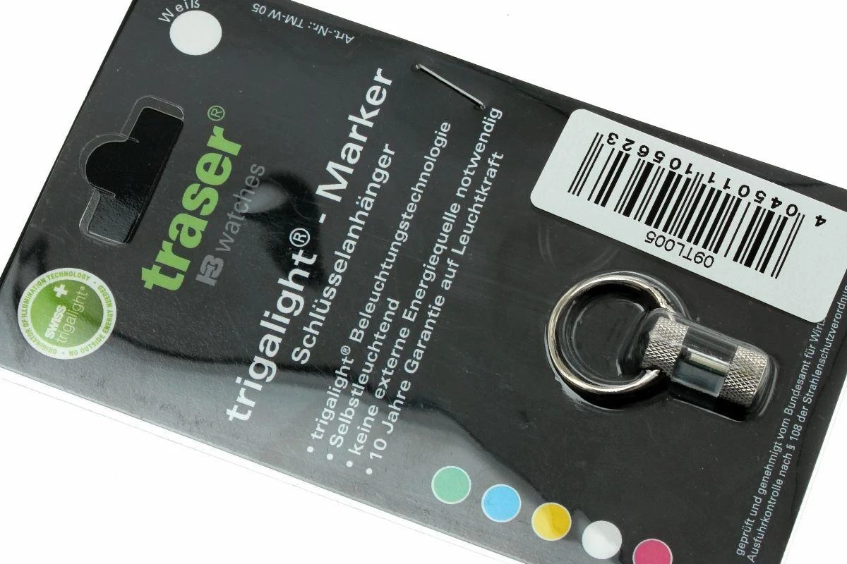 Traser Porte-clés Lumineux, Blanc 4 Traser Porte-clés Lumineux, Blanc – Image 2