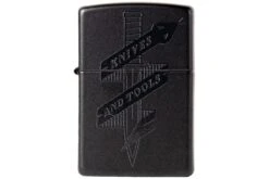 Knivesandtools Zippo Black Matte Snake, Noir, B -Nitecore Soldes Boutique KTZPBLACKSNAKE 04 zippo knivesandtools