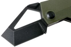 Kizer Vanguard CyberBlade Green G10 V2563A1 Couteau De Poche, Yue Design -Nitecore Soldes Boutique KZV2563A1 03 kizer