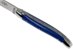 Forge De Laguiole 1211INTCBLEB 11cm, Micarta Bleu, Couteau Laguiole -Nitecore Soldes Boutique LA1211INTCBLEB 07 forge de laguiole