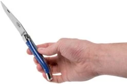 Forge De Laguiole 1211INTCBLEB 11cm, Micarta Bleu, Couteau Laguiole -Nitecore Soldes Boutique LA1211INTCBLEB 08 forge de laguiole