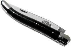 Forge De Laguiole 1211INTCNOIB 11cm, Micarta Noir, Couteau Laguiole -Nitecore Soldes Boutique LA1211INTCNOIB 04 forge de laguiole