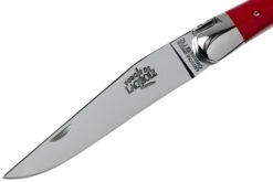 Forge De Laguiole 1211INTCROUB 11cm, Micarta Rouge, Couteau Laguiole -Nitecore Soldes Boutique LA1211INTCROUB 03 forge de laguiole