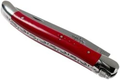 Forge De Laguiole 1211INTCROUB 11cm, Micarta Rouge, Couteau Laguiole -Nitecore Soldes Boutique LA1211INTCROUB 04 forge de laguiole