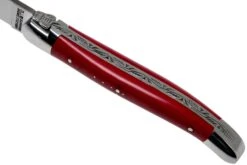 Forge De Laguiole 1211INTCROUB 11cm, Micarta Rouge, Couteau Laguiole -Nitecore Soldes Boutique LA1211INTCROUB 07 forge de laguiole