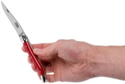 Forge De Laguiole 1211INTCROUB 11cm, Micarta Rouge, Couteau Laguiole -Nitecore Soldes Boutique LA1211INTCROUB 08 forge de laguiole