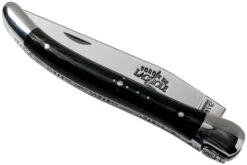 Forge De Laguiole 129INTCNOIBRI 9cm, Micarta Noir, Couteau Laguiole -Nitecore Soldes Boutique LA129INTCNOIBRI 04 forge de laguiole