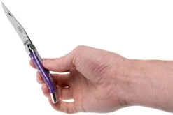 Forge De Laguiole 129INTCVIOBRI 9cm, Micarta Violette, Couteau Laguiole -Nitecore Soldes Boutique LA129INTCVIOBRI 08 forge de laguiole