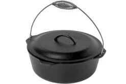 Lodge Dutch Oven Avec Poignée En Spirale L12DO3, Volume Environ 8,5 L