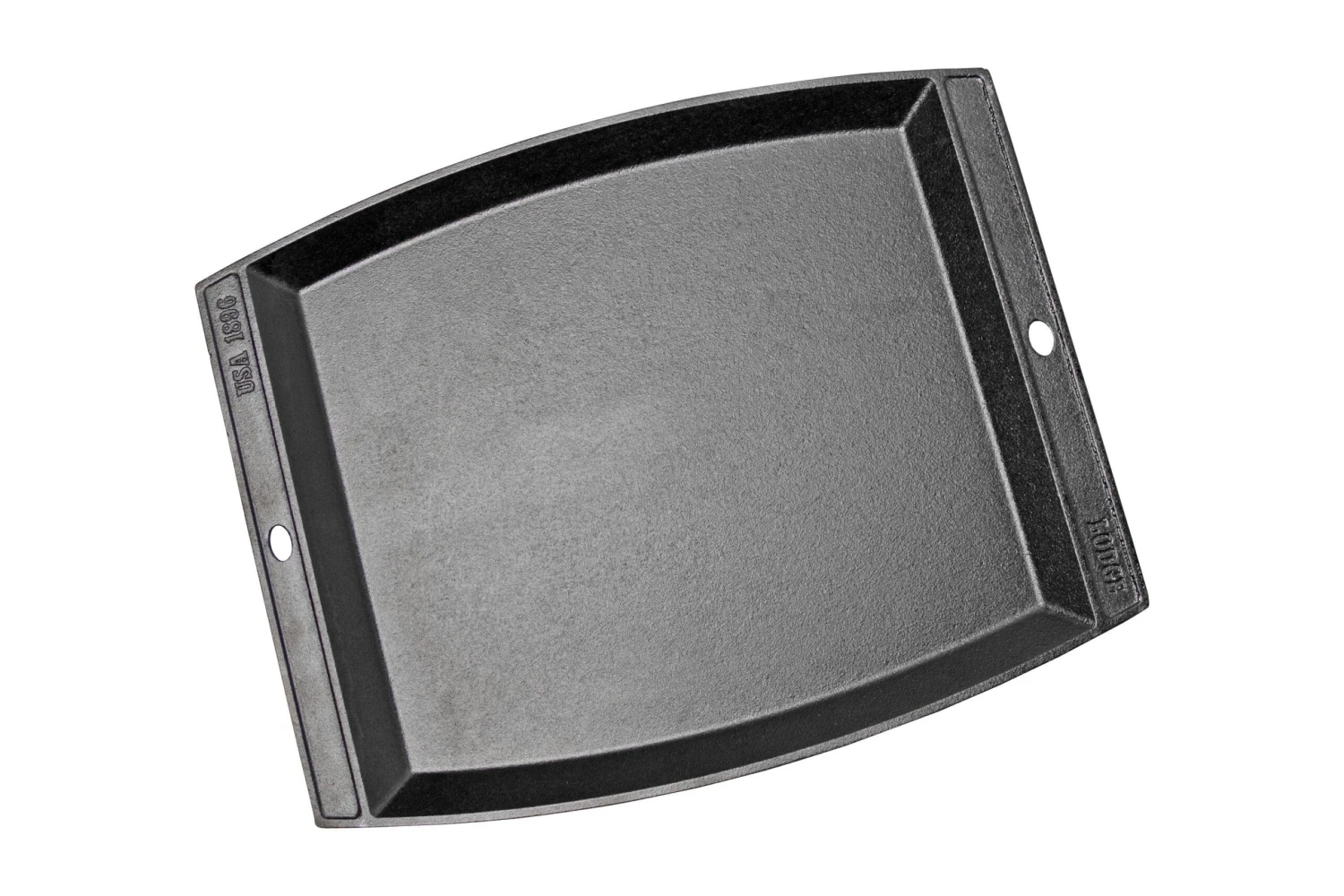 Lodge Cast Iron Rectangular Griddle, Env. 39cm X 31 Cm, Plaque De Cuisson 3 Lodge Cast Iron Rectangular Griddle, Env. 39cm X 31 Cm, Plaque De Cuisson