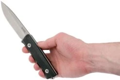 LionSteel B40 Black G10 B40-BK Couteau Bushcraft -Nitecore Soldes Boutique LI B40 BK 06 lionsteel