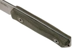 LionSteel B41 Green Canvas Micarta G10 B41-CVG Couteau De Bushcraft -Nitecore Soldes Boutique LI B41 CVG 05 lionsteel