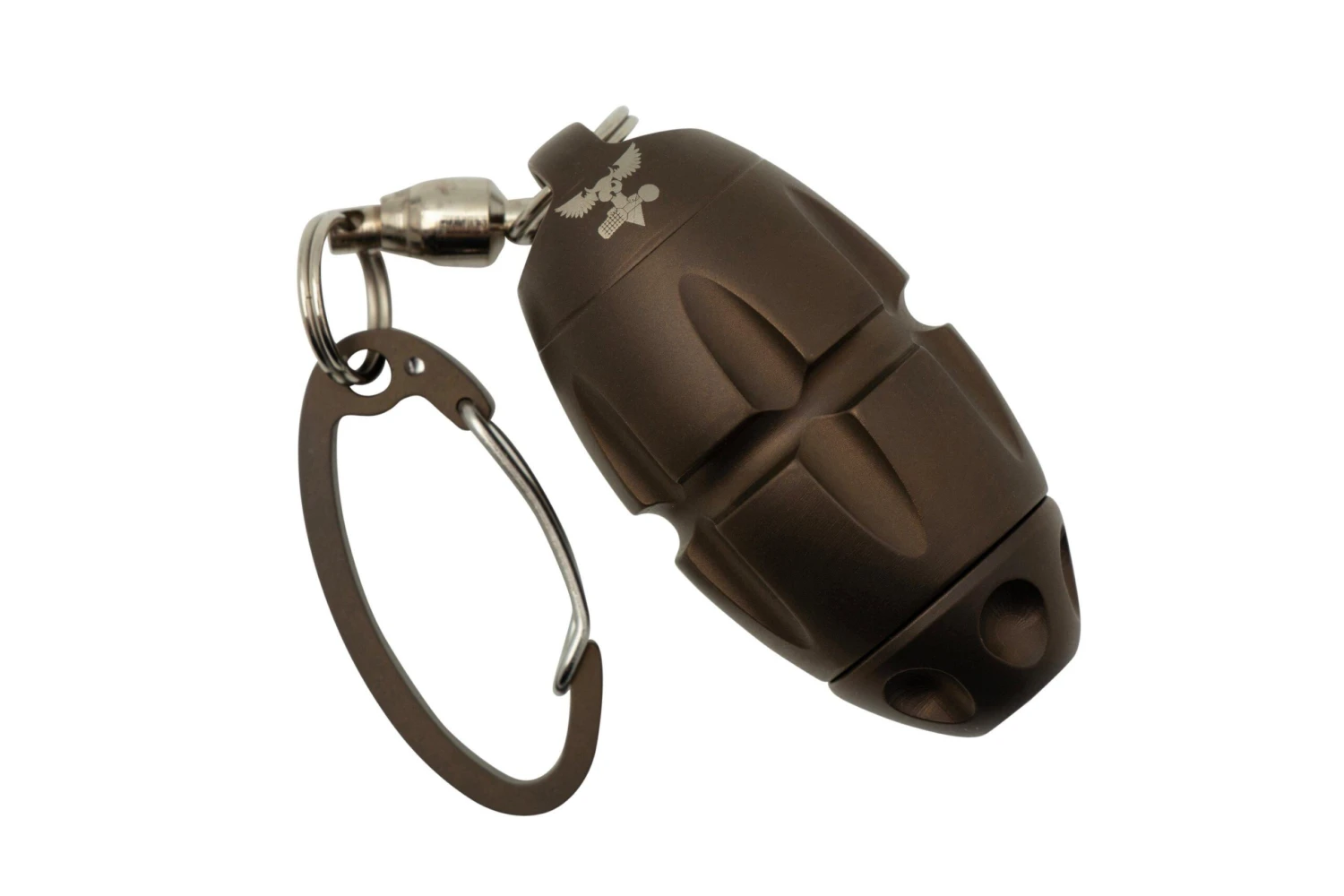 LionSteel Eggie Bronze Titanium EG-BR Porte-clés, Set D'embouts Et Multitool 3 LionSteel Eggie Bronze Titanium EG-BR Porte-clés, Set D'embouts Et Multitool