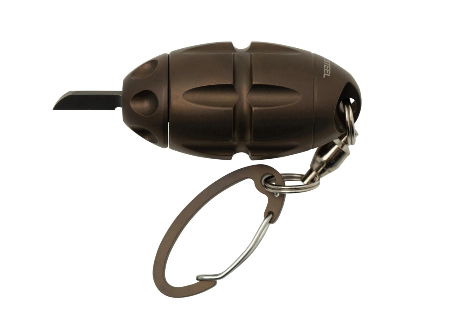 LionSteel Eggie Bronze Titanium EG-BR Porte-clés, Set D'embouts Et Multitool 6 LionSteel Eggie Bronze Titanium EG-BR Porte-clés, Set D'embouts Et Multitool – Image 4