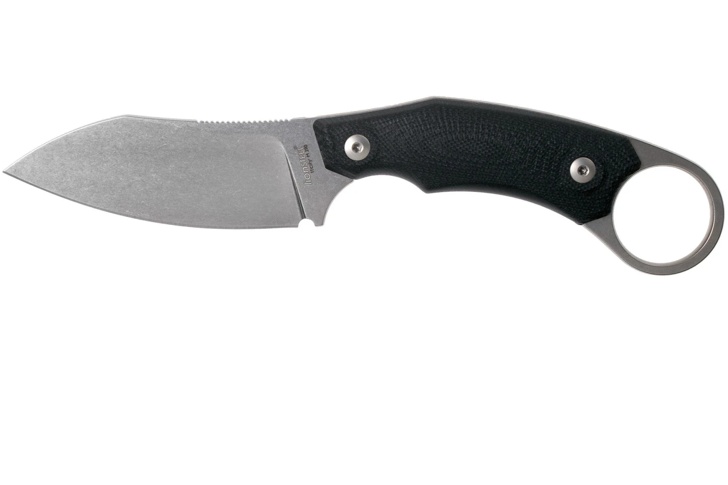 LionSteel H1 Skinner GBK Black G10 Couteau Fixe, Tommaso Rumici Design 3 LionSteel H1 Skinner GBK Black G10 Couteau Fixe, Tommaso Rumici Design