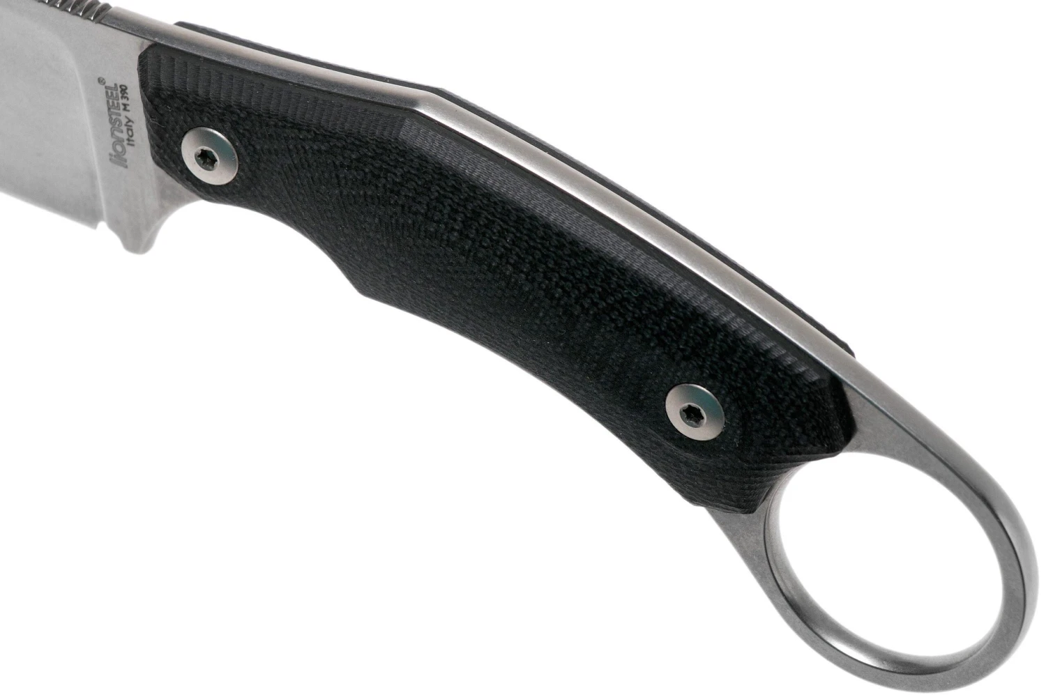 LionSteel H1 Skinner GBK Black G10 Couteau Fixe, Tommaso Rumici Design 7 LionSteel H1 Skinner GBK Black G10 Couteau Fixe, Tommaso Rumici Design – Image 5