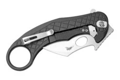 LionSteel L.E.One LE1-A-BS MagnaCut, Satin, Black Aluminium, Couteau De Poche Karambit -Nitecore Soldes Boutique LI LE1 A BS 05 lionsteel