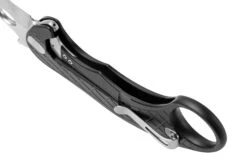 LionSteel L.E.One LE1-A-BS MagnaCut, Satin, Black Aluminium, Couteau De Poche Karambit -Nitecore Soldes Boutique LI LE1 A BS 06 lionsteel