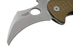 LionSteel L.E.One LE1-A-GS MagnaCut, Satin, Green Aluminium, Couteau De Poche Karambit 12 LionSteel L.E.One LE1-A-GS MagnaCut, Satin, Green Aluminium, Couteau De Poche Karambit -Nitecore Soldes Boutique LI LE1 A GS 03 lionsteel