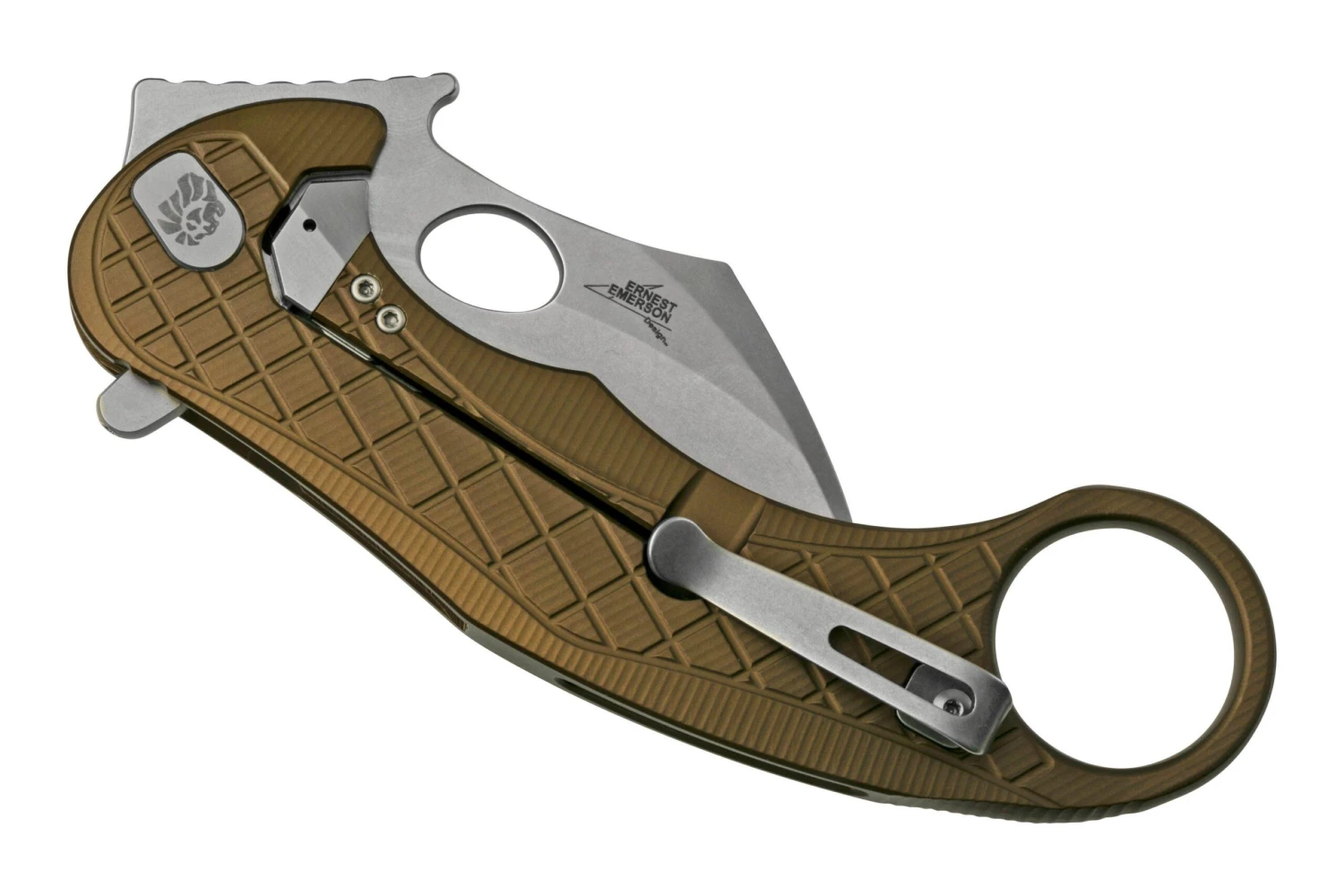 LionSteel L.E.One LE1-A-GS MagnaCut, Satin, Green Aluminium, Couteau De Poche Karambit 7 LionSteel L.E.One LE1-A-GS MagnaCut, Satin, Green Aluminium, Couteau De Poche Karambit – Image 5