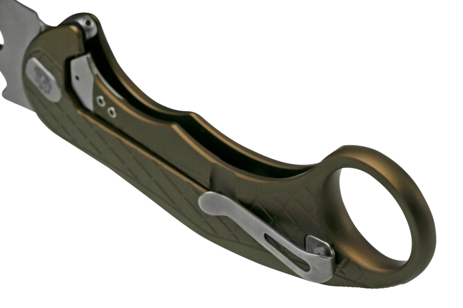 LionSteel L.E.One LE1-A-GS MagnaCut, Satin, Green Aluminium, Couteau De Poche Karambit 8 LionSteel L.E.One LE1-A-GS MagnaCut, Satin, Green Aluminium, Couteau De Poche Karambit – Image 6