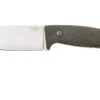 LionSteel M3 M3-CVG Green Canvas Micarta, Couteau Fixe
