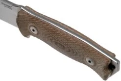 LionSteel M5 CPM 3V, Natural Canvas Micarta, Knivesandtools Exclusive Couteau De Survie -Nitecore Soldes Boutique LI M5 3V CVN 05 lionsteel kato exclusive