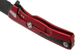 LionSteel ROK Black Red Aluminium ROK A RB Couteau De Poche -Nitecore Soldes Boutique LI ROK A RB 06 lionsteel rok