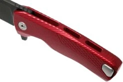 LionSteel ROK Black Red Aluminium ROK A RB Couteau De Poche -Nitecore Soldes Boutique LI ROK A RB 08 lionsteel rok