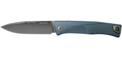 LionSteel Thrill Blue Titanium Couteau De Poche Intégral, Slipjoint