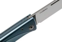 LionSteel Thrill Blue Titanium Couteau De Poche Intégral, Slipjoint 17 LionSteel Thrill Blue Titanium Couteau De Poche Intégral, Slipjoint -Nitecore Soldes Boutique LI TL BL 07 lionsteel
