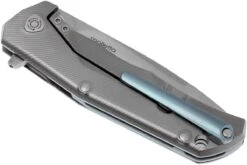 LionSteel TRE BL Titanium, Bleu -Nitecore Soldes Boutique LI TRE BL 04 lionsteel tre v2 li tre bl 04