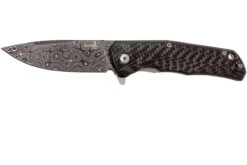 LionSteel TRE DR FC Fibre De Carbone, Raindrop Damast