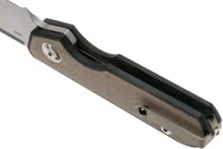 Liong Mah Traveller Spearpoint Green Canvas Micarta Couteau De Poche -Nitecore Soldes Boutique LO TR SP GCM 05 liong mah