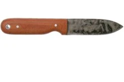 LT Wright Bushcrafter HC, 1075, Matte Natural Micarta, Leather Sheath, Couteau De Bushcraft -Nitecore Soldes Boutique LT BHC NM LS 02 lt wright